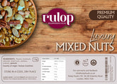 Rulop Luxury Mixed Nut – Premium Raw nut Blend (1kg) | Pecans, Hazelnuts, Walnuts, Cashews, Brazil Nuts, Almonds & Peanuts | Vegan | Quality & Naturaly Mixed Nuts 1kg,